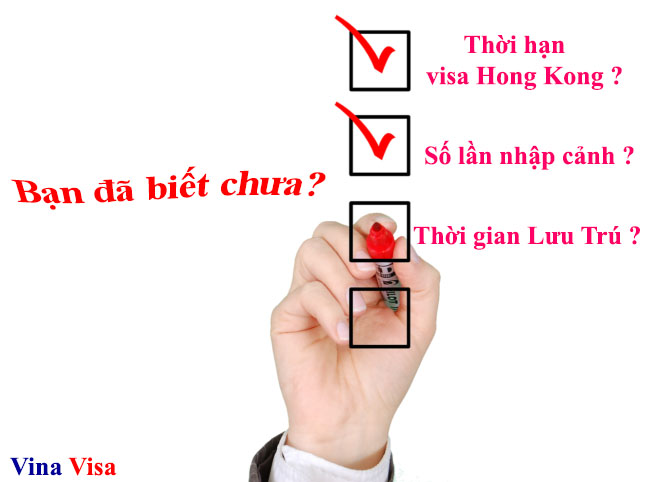 LƯU Ý QUAN TRỌNG KHI XIN VISA HONGKONG -VinaVisa Dịch Vụ Visa Đà Nẵng