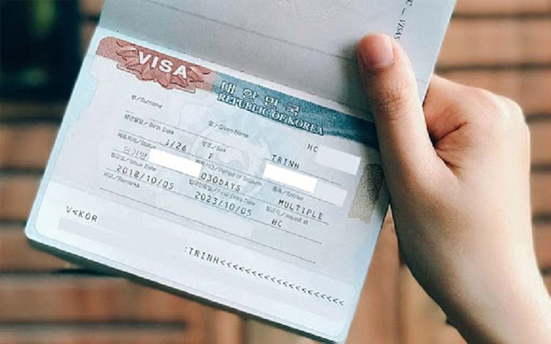Rất nhiều người quan tâm đến phí xin thị thực Multiple Hàn Quốc
