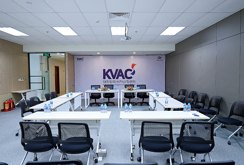 Nộp hồ sơ xin visa ở KVAC - Trung tâm thị thực Hàn Quốc