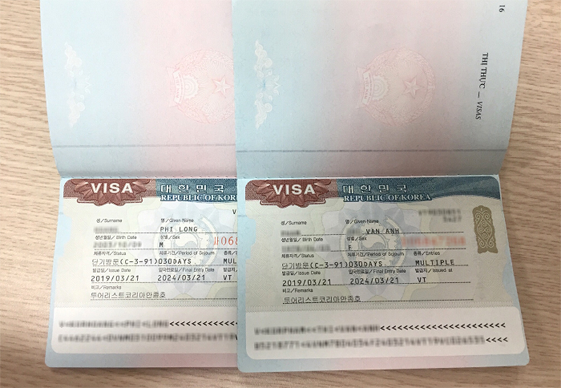 Điều kiện cấp visa thương mại Hàn Quốc khó hơn so với các loại thị thực khác